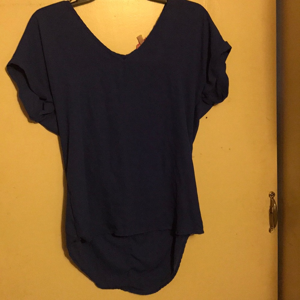 Blue dress shirt